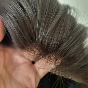 Chocolate Brown Wig, Snowflake Lace, Japanese Kanekalon Fiber